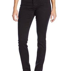 Liverpool Jeans  Women's Revolution Sateen Sadie Straight Leg Jean -Black-30/10